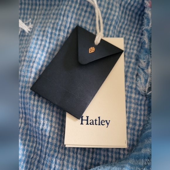 Hatley Gemma Storm Plaid Cotton Button-front Dress - Picture 8 of 9